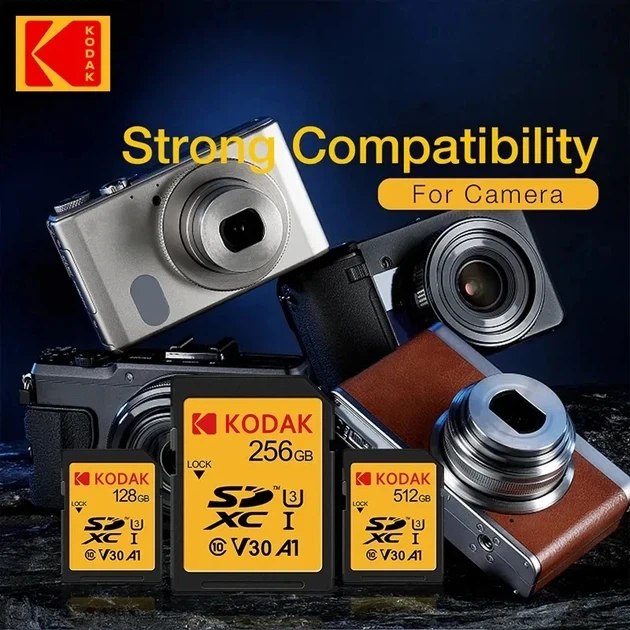 Карта пам'яті Kodak micro SD 256 Gb U3 A1 class 10 - зображення 5