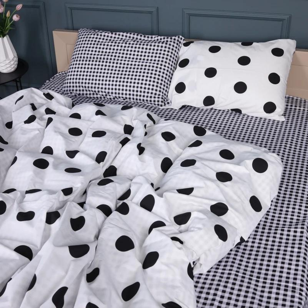 Комплект постільної білизни MirSon євро 200x220 см 17-0664 Cell Circles бязь від Rozetka на платформі USKIDKA Акція на Комплект постільної білизни MirSon євро 200x220 см 17-0664 Cell Circles бязь від Rozetka