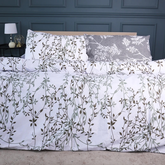 Комплект постільної білизни MirSon Сімейний 2x143x210 см 17-0668 Grey Blooms Ranforce Elite від Rozetka на платформі USKIDKA Акція на Комплект постільної білизни MirSon Сімейний 2x143x210 см 17-0668 Grey Blooms Ranforce Elite від Rozetka