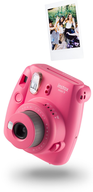 Фотокамера мгновенной печати Fujifilm Instax Mini 9 Flamingo Pink (16550784) - изображение 8