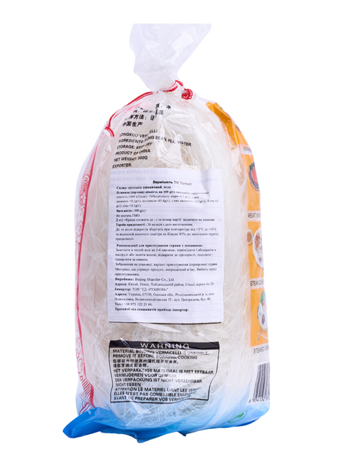 Локшина Фунчоза Vermicelli Longkou 500 г - изображение 2
