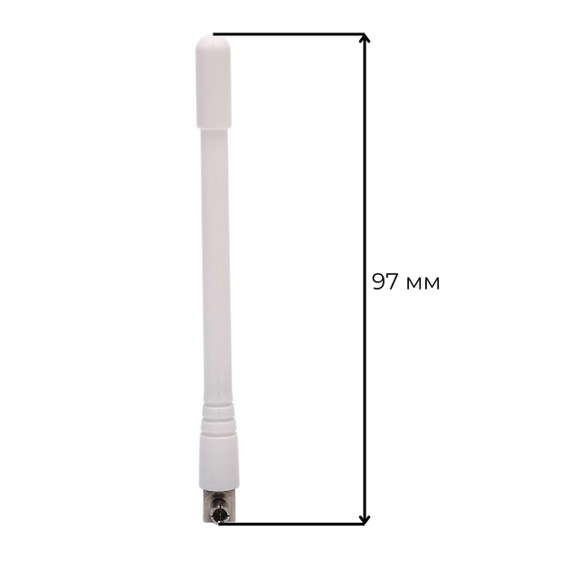 2 шт. антена TS9 термінальна 4G LTE 3G GSM 3 dBi 700-2700 MHz для 3G 4G LTE GSM модемів, роутерів і т.п. - Фото 5 2 шт. антена TS9 термінальна 4G LTE 3G GSM 3 dBi 700-2700 MHz для 3G 4G LTE GSM модемів, роутерів і т.п. - зображення 5