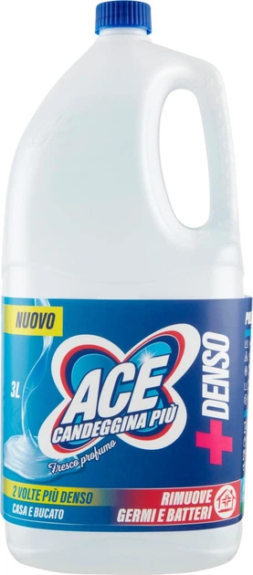 Отбеливатель с ароматом свежести Ace Candeggina Piu Fresco Profumo, 3 л - изображение 2