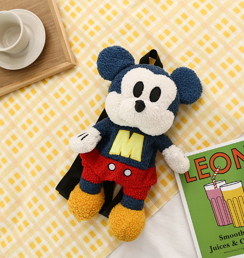 Mickey Mouse Микки Маус рюкзак игрушка плюшевая мягкая для девочки 25см (AN)26453 - изображение 3