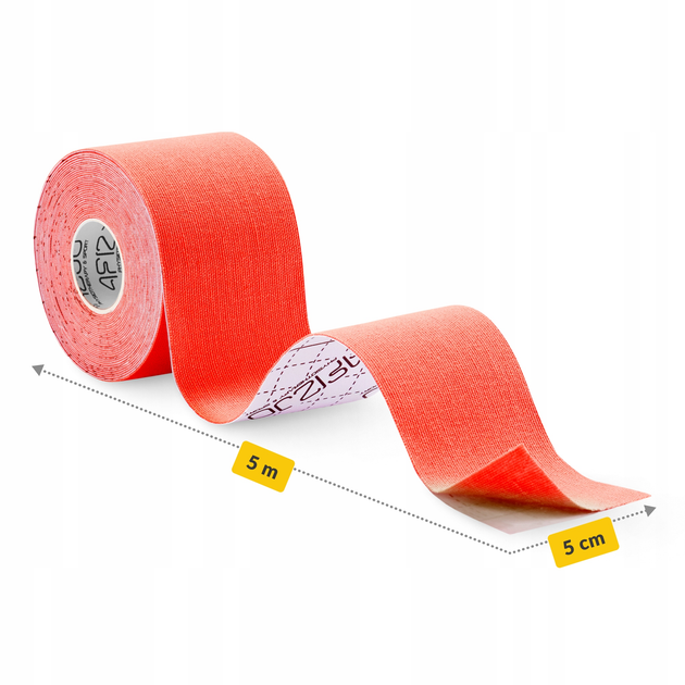 Стрічка кінезіологічна (кінезіо тейп) 4FIZJO 5 см x 5 м Red (P-5907739318800) - зображення 2