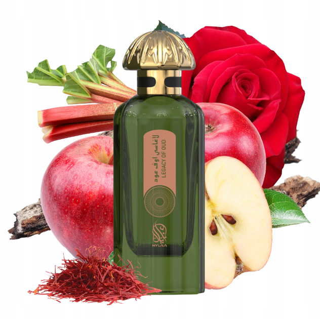 Парфумована вода унісекс Nylaa Legacy Of Oud 100 мл (6290360830391) - зображення 4