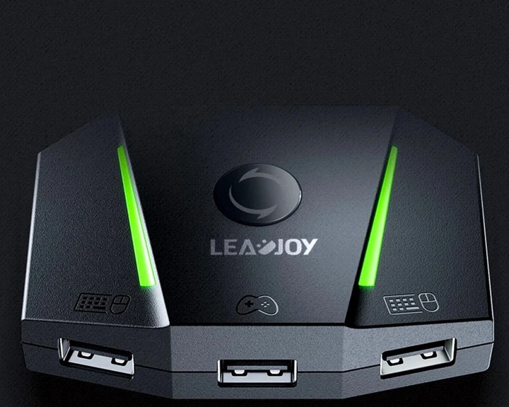 Конвертер клавіатури та мишки LeadJoy VX2 AimBox для консолей PS4