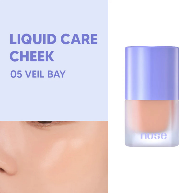 Рідкі рум'яна Nuse Liquid Care Cheek 05 Veil Bay 16 мл (8809625247102) - зображення 5