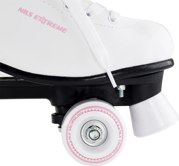 Ролики Nils Extreme NQ8400S розм. 37 Білі (5907695523751) - зображення 9