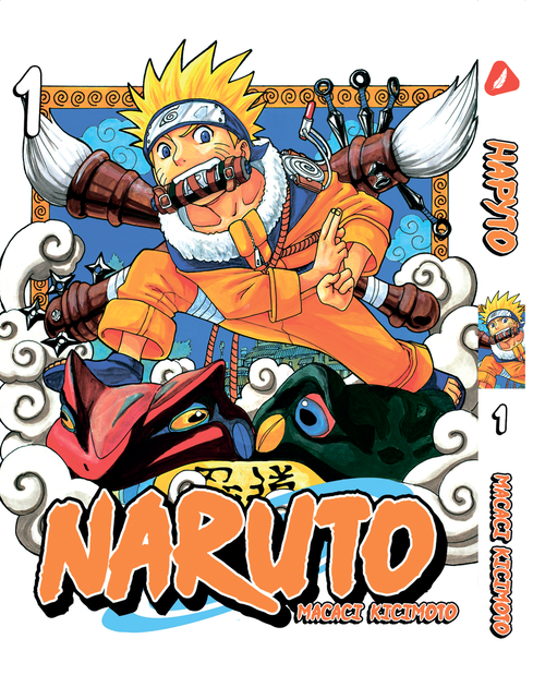 ナルト初版1~3 NARUTO1 2 3 Set First Edition Книга Комплект Наруто Naruto Том 1-3 (українською) YH N SET