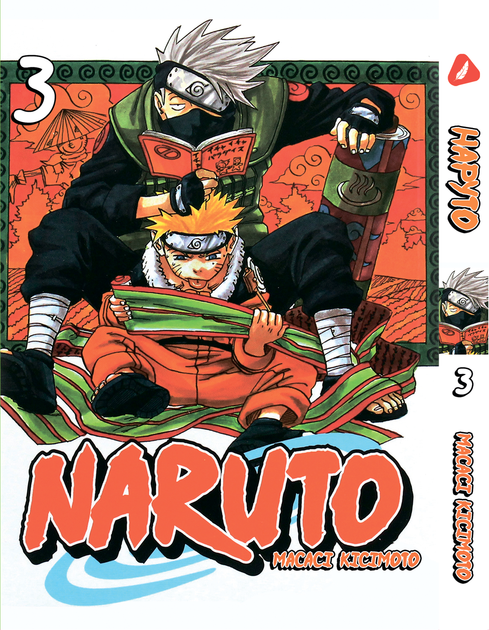 Книга Комплект Наруто Naruto Том 1-3 (українською) YH N SET