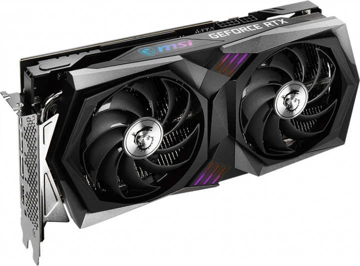 Відеокарта MSI PCI-Ex GeForce RTX 3060 Ti Gaming X LHR 8GB GDDR6 (256bit) (1770/14000) (HDMI, 3 x DisplayPort) (RTX 3060 Ti GAMING X 8G LHR) - зображення 2