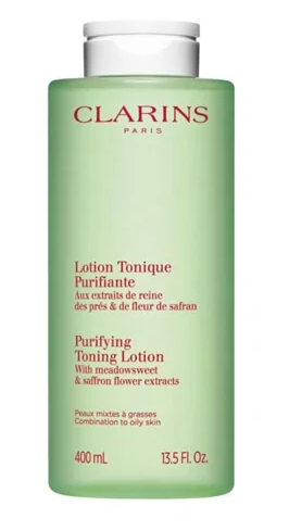 Тонизирующий лосьон Clarins Purifying Toning Lotion 400ml - Фото 1 Тонизирующий лосьон Clarins Purifying Toning Lotion 400ml - изображение 1