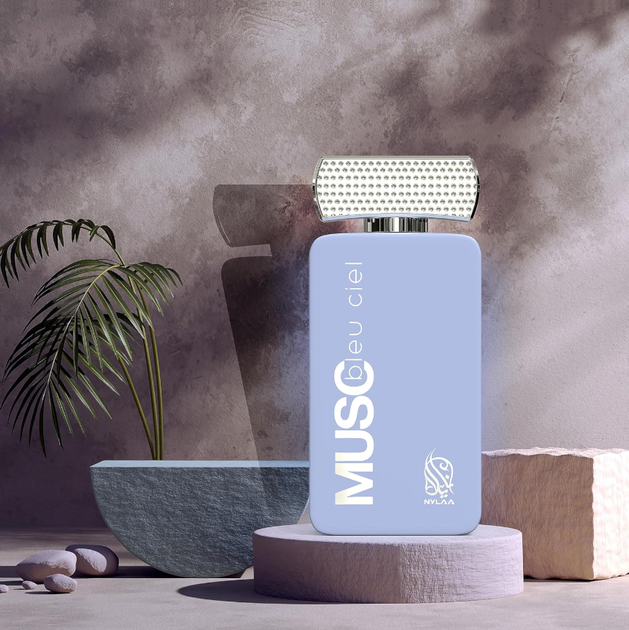 Woda perfumowana męska Nylaa Musc Bleu Ciel 100 ml (6290360830544) - obraz 3