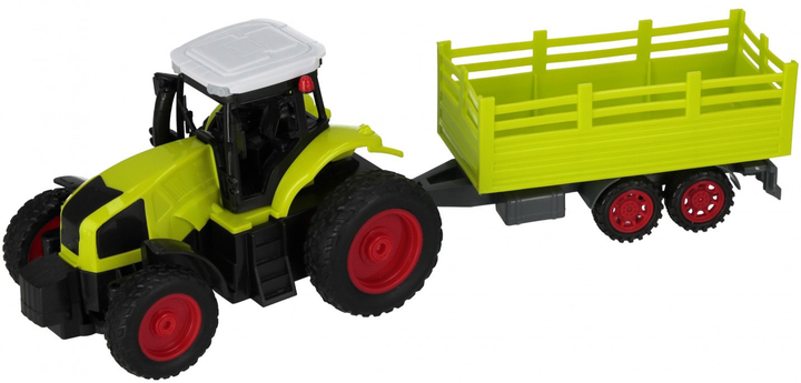 Traktor zdalnie sterowany Mega Creative 1:12 z przyczepą YJ-111-5 (5905523648614) - obraz 3