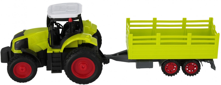Traktor zdalnie sterowany Mega Creative 1:12 z przyczepą YJ-111-5 (5905523648614) - obraz 4