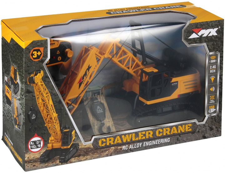 Dźwig zdalnie sterowany Mega Creative Crawler Crane Z6803A (5905523656718) - obraz 7