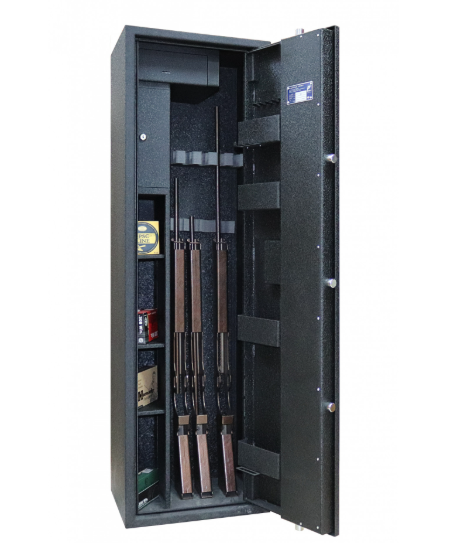 Сейф оружейный Griffon GE.450.K.L BLACK.CR (1шт) - изображение 4