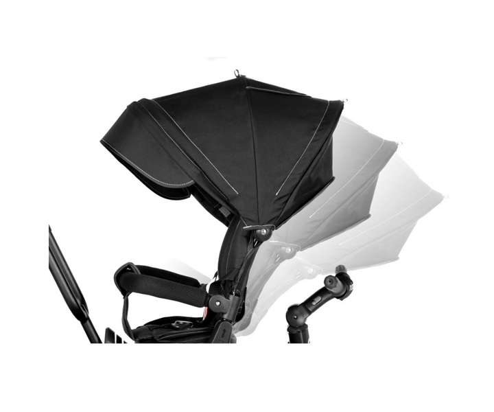 Rowerek trójkołowy Qplay Premium czarny 4103 (5061047480366) - obraz 4