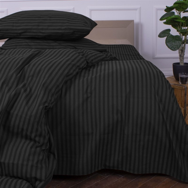Простирадло на резинці MirSon 80x200 см Ranforce Elite 17-0611 Stripe Black від Rozetka на платформі USKIDKA Акція на Простирадло на резинці MirSon 80x200 см Ranforce Elite 17-0611 Stripe Black від Rozetka