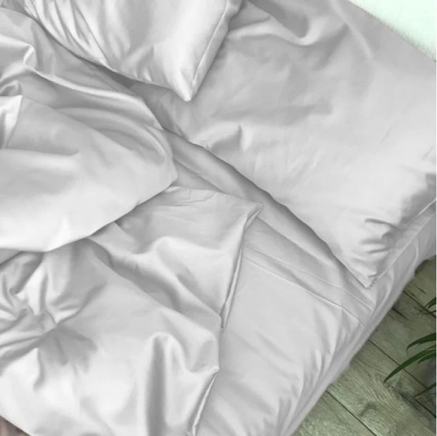 Простирадло на резинці по периметру MirSon Satin Light Pro 10-001 Snow White 120x190+25 см від Rozetka на платформі USKIDKA Акція на Простирадло на резинці по периметру MirSon Satin Light Pro 10-001 Snow White 120x190+25 см від Rozetka