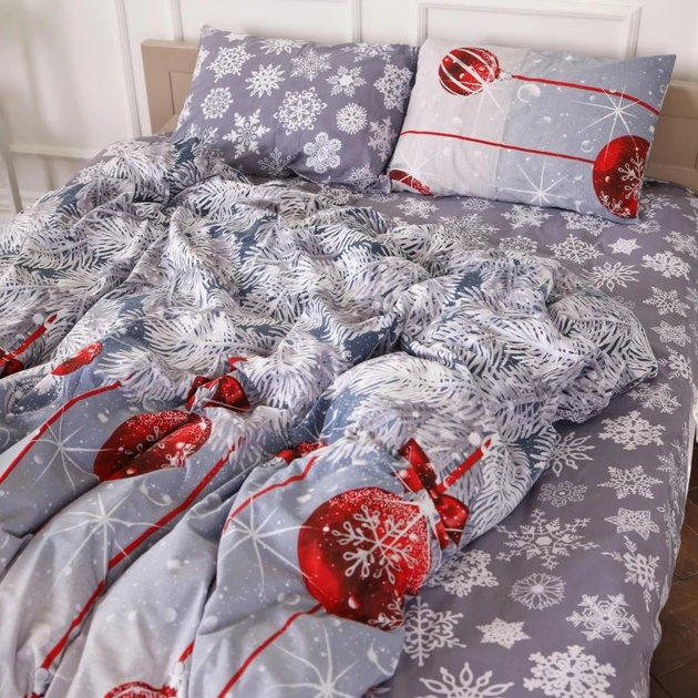 Комплект постільної білизни MirSon King Size 220х240 см 17-0657 Mistletoe Бязь від Rozetka на платформі USKIDKA Акція на Комплект постільної білизни MirSon King Size 220х240 см 17-0657 Mistletoe Бязь від Rozetka