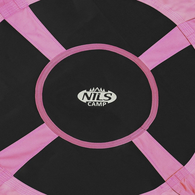 Huśtawka ogrodowa Nils Camp NB5031 bocianie gniazdo Pink (5907695542967) - obraz 9