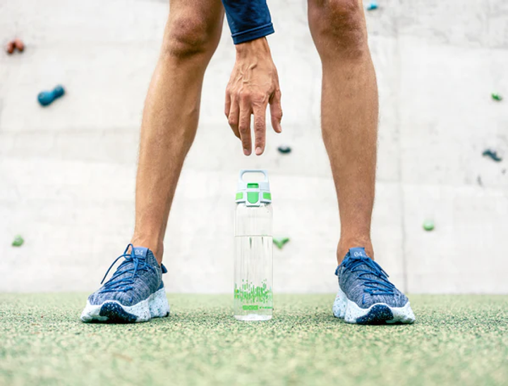 Пляшка для води Sigg One MyPlanet Прозора Зелена 750 мл (7610465895122) - зображення 4