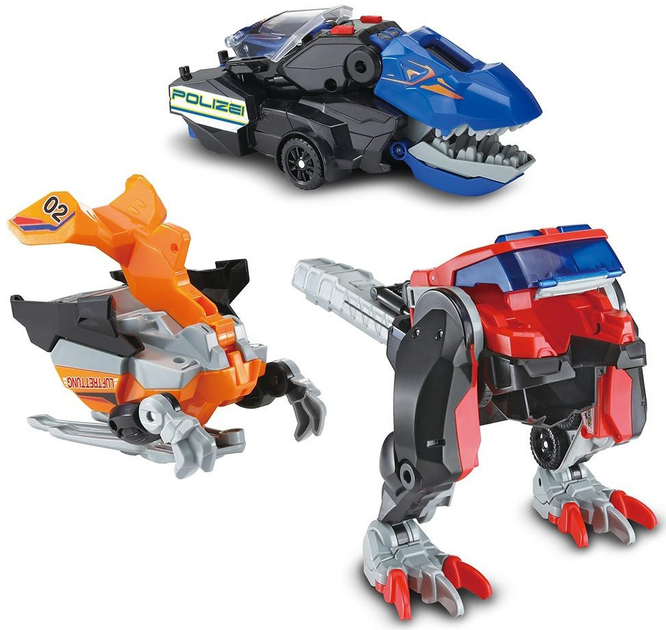 Ігрова фігурка Vtech Switch & Go Dinos Super-T-Rex 3 в 1 80-549504 (3417765495045) - зображення 3