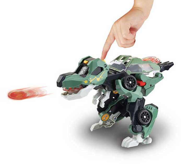 Figurka do gry Vtech Switch & Go Dinos Launcher-T-Rex 2w1 80-559004 (3417765590047) - obraz 6