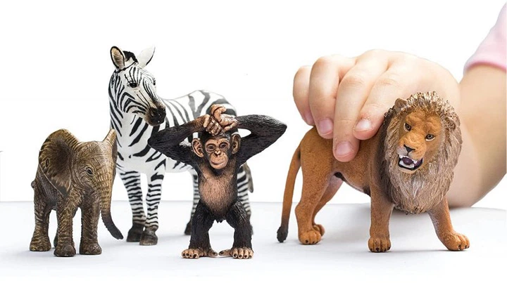 Набір фігурок Schleich Wild Life Africa Starter Set 42387 4 шт (4059433722085) - зображення 3