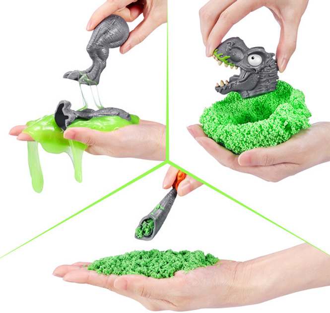 Figurka Zuru Smashers Mega Jurassic Light Up Dino Ei Serie 1 27 cm 174108 (4894680027749) - obraz 3