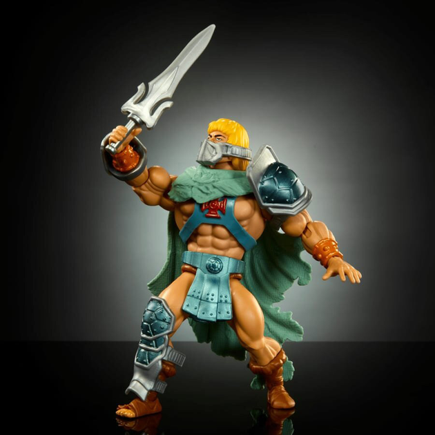 Figurka Mattel Masters of the Universe Turtles of Grayskull Stealth Ninja He-Man 14 cm HTH18 (194735190232) - obraz 3