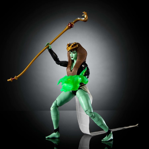 Figurka Mattel Masters of the Universe Masterverse Revolution Snake Sorceress Teela 18 cm HYC58 (194735243518) - obraz 3
