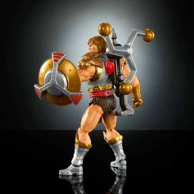 Figurka Mattel Masters of the Universe Masterverse New Eternia Flying Fists He-Man 18 cm JBP75 (194735264872) - obraz 5