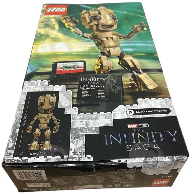 Zestaw klockow LEGO Super Heroes Ja jestem Groot 476 elementow (76217) (955555908136953) - Outlet - obraz 2