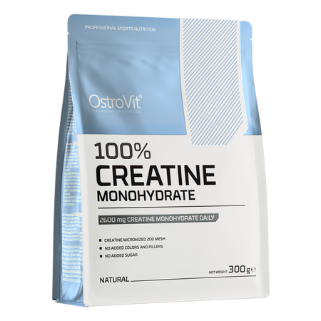 Креатин моногидрат OstroVit Creatine порошок 300 г Без вкуса (5902232610253) - Фото 1 Креатин моногидрат OstroVit Creatine порошок 300 г Без вкуса (5902232610253) - изображение 1