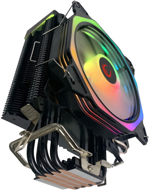 Кулер Rampage OCTAGON C50 ARGB Black (8680096124914) - зображення 3