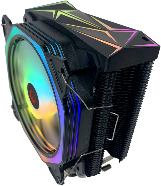 Кулер Rampage OCTAGON C50 ARGB Black (8680096124914) - зображення 4