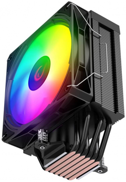 Chłodzenie CPU Rampage OCTAGON C70 ARGB Black (8680096140938) - obraz 3