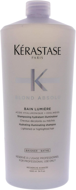 Шампунь Kérastase Blond Absolu Bain Lumière для освітленого волосся 1000 мл (3474636692217) - зображення 1