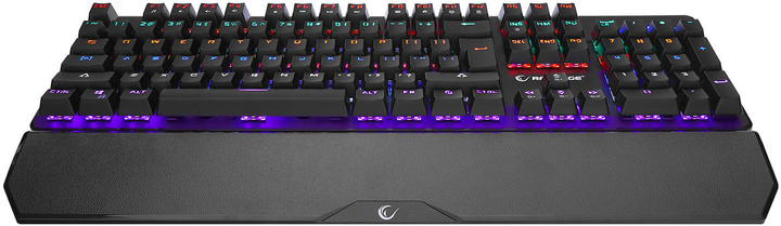 Klawiatura przewodowa Rampage KB-R86 UMBRA Kaicheng Red USB Black (KB-R86BLACKRS) - obraz 4