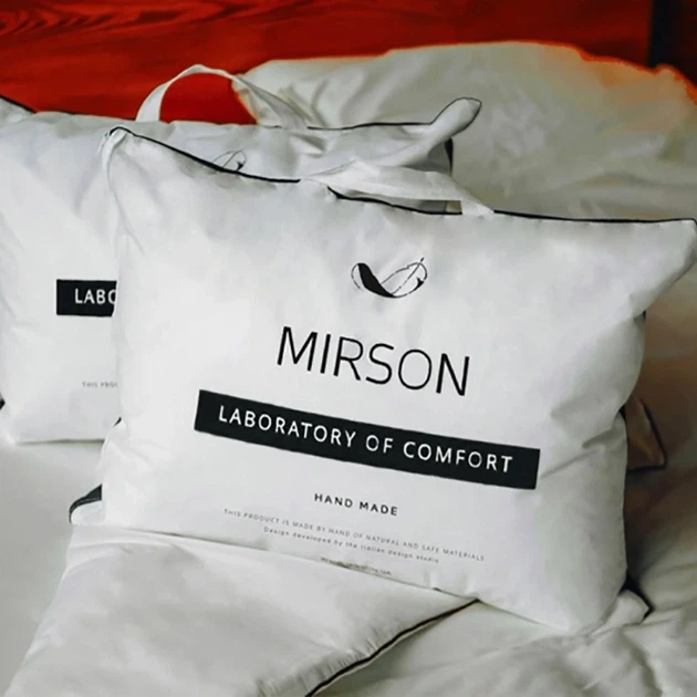 Подушка MirSon 1475 Valentino memory effekt Средняя 60х60 см (2200001540002) - изображение 14
