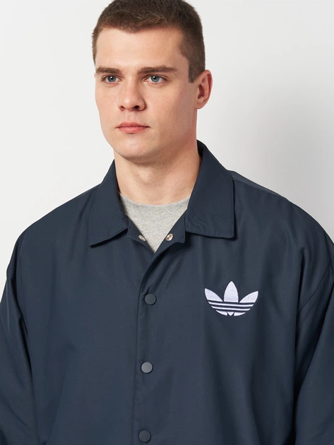 Спортивна вітрівка чоловіча Adidas Coach Jacket IY7395 L Синя