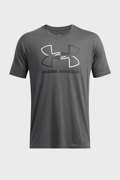 Футболка Under Armour UA GL FOUNDATION UPDATE SS L Темно-сірий 1382915-028 - изображение 3