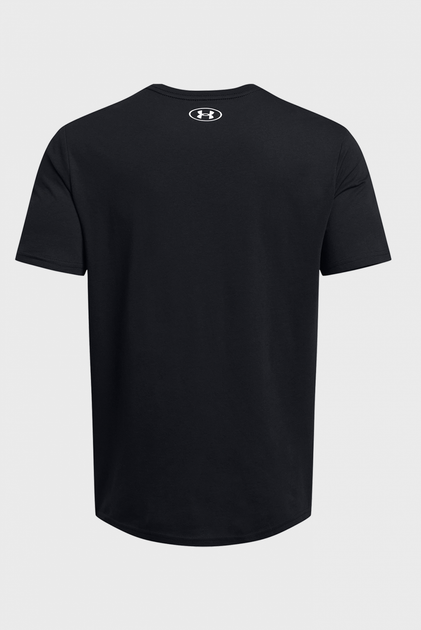 Футболка Under Armour UA GL FOUNDATION UPDATE SS XL Чорний 1382915-001 - изображение 4
