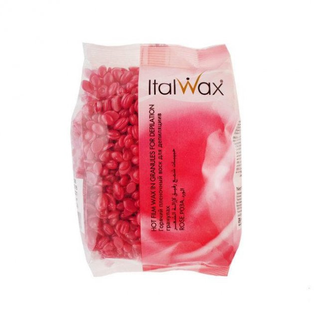 Гарячий віск ItalWax у гранулах, 500г, троянда (рожевий) - Фото 1 Гарячий віск ItalWax у гранулах, 500г, троянда (рожевий) - зображення 1