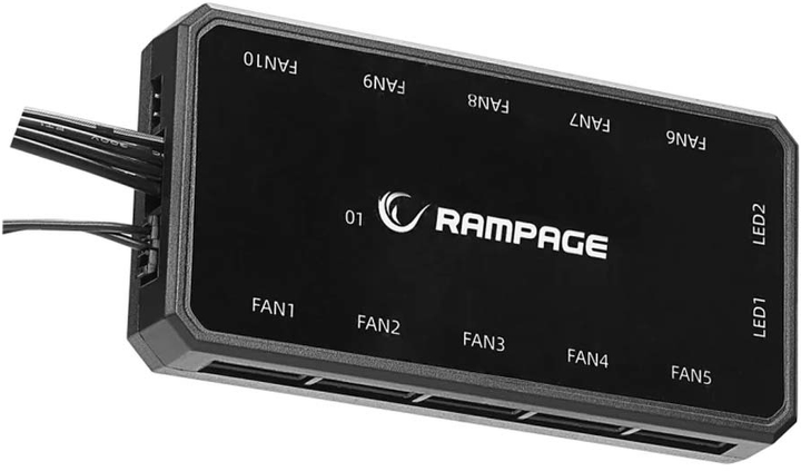 Zestaw wentylatorów Rampage Coolwind F3 120 mm 3 szt. (COOLWINDF3) - obraz 4