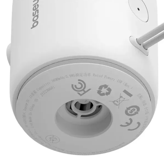 Портативний кишеньковий насос з ліхтариком Baseus PocketGo Portable Air Pump 1600mAh - Фото 3 Портативний кишеньковий насос з ліхтариком Baseus PocketGo Portable Air Pump 1600mAh - зображення 3
