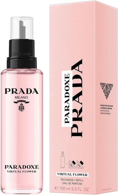 Змінний блок Парфумована вода для жінок Prada Paradoxe Virtual Flower 100 мл (3614274000788) - зображення 2